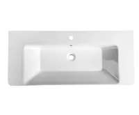 SAPHO THALIE 105 keramické umyvadlo nábytkové 105x46cm, bílá (7)