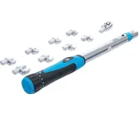 BGS Klíče momentové, 6,3 mm (1/4“), 10 – 50 Nm, 10dílná sada (2)