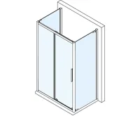 POLYSAN LUCIS LINE třístěnný sprchový kout 1200x900x900mm L/P varianta (10)