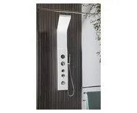 AQUALINE YUKI sprchový panel 210x1400mm, bílá mat (1)