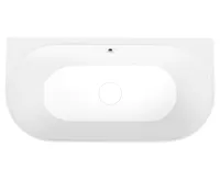 POLYSAN PAGODA nástěnná vana litý mramor 170x85x58cm, bílá (3)