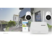 TUYA / SmartLife Bezdrátový kamerový systém, 2x Kamera (Full HD 1080p), IP65, Noční vidění, bílá (14)