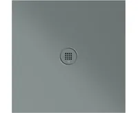 GSI Keramická sprchová vanička, čtverec 80x80x2cm, agave mat