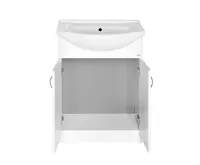 AQUALINE SIMPLEX ECO 65 umyvadlová skříňka včetně umyvadla 63x83,5x30,7cm (4)