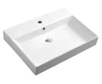 SAPHO KARE 60 keramické umyvadlo nábytkové 60x46cm, bílá SAPHO KARE 60 keramické umyvadlo nábytkové 60x46cm, bílá