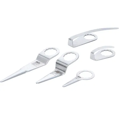 BGS Sada nožů pro pneumatické odřezávání lepených autoskel, pro BGS 3218, 9291, 5dílná - BGS 3