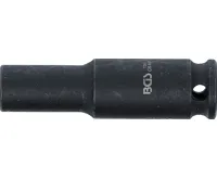 BGS Silová nástrčná hlavice, šestihranná, prodloužená,  6,3 mm (1/4"),  7 mm (2)