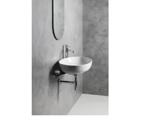 SAPHO OFELIE keramické umyvadlo na desku, 52x40cm, bílá (3)