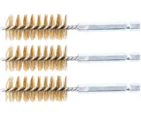 BGS Kartáče mosazné, sada 3 ks, 19 mm, 6.3 mm (1/4") Drive, 3 pcs. BGS Kartáče mosazné, sada 3 ks, 19 mm, 6.3 mm (1/4") Drive, 3 pcs.