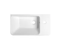 SAPHO LUXA keramické umývátko 55x30cm, bílá (1)