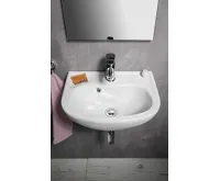 ISVEA Keramické umývátko 45x35cm, bílá (4)