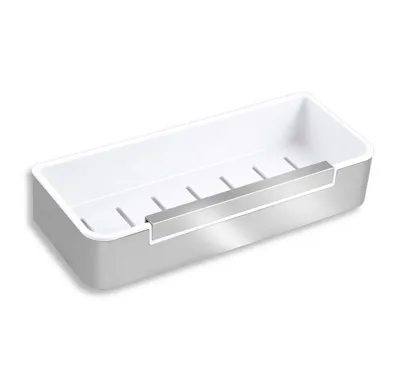 NOVASERVIS Sprchová polička se stěrkou na sprchový kout - 65577,4