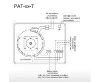 BOKI Trafo nadomítkové PAT-02-T-01 s možností přepínání otáček mechanickým termostatem (2)
