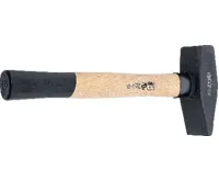 BGS Kladivo 2000 g ,zámečnické,Hickory rukojeť,ocelový klín,TÜV / GS (3)