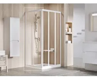 RAVAK pevná stěna APSS-90 198 bílá+transparent