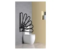 SAPHO HANDICAP madlo sklopné 813mm, černá mat (1)