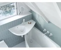 Ravak umyvadlo Avocado R white s otvory Ravak umyvadlo Avocado R white s otvory