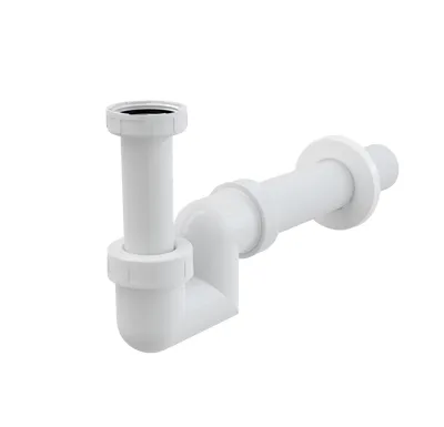 ALCAPLAST Sifon umyvadlový a bidetový DN 40 s převlečnou maticí G 5/4", plast A45F-DN40