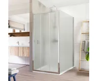 LIMA Sprchový kout, obdélník, 90x100x190 cm, chrom ALU, sklo Point LIMA Sprchový kout, obdélník, 90x100x190 cm, chrom ALU, sklo Point