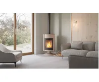 HS Flamingo Krbová kamna MASTERFLAMME ® Grande II, krémová (36)