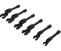 BGS Sada plochých otevřených klíčů,  10 mm (3/8"),  s kloubem,  6dílná - BGS 74302 (2)