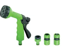 NOVASERVIS Pistole se 6-funkcemi a sadou plast - DY2323