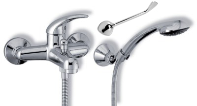 Novaservis vanová baterie 150 mm metalia 55 chrom -lék páka - 55020,0l