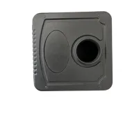 PLAMEN Litinová krbová kamna DORA 10 N - zelená (5)