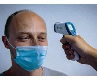 BGS Čelní teploměr, bezkontaktní, infračervený, k měření teploty těla a předmětů, 0–100° (1)