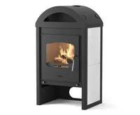 HS Flamingo Krbová kamna FLAMINGO ® MELAND dlažba Bílá HS Flamingo Krbová kamna FLAMINGO ® MELAND dlažba Bílá