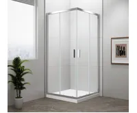 POLYSAN EASY čtvercová sprchová zástěna 800x800mm, čiré sklo