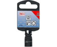 BGS Silová nástrčná hlavice, šestihranná,  6,3 mm (1/4"),  10 mm (3)