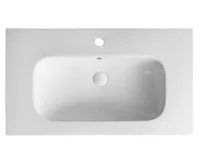 SAPHO PIEDRA keramické umyvadlo nábytkové 81x46,5cm, bílá (9)