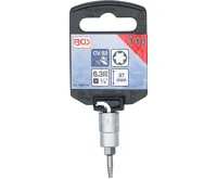 BGS Nástrčná hlavice pro povolení poškozených šroubů | vnitřní čtyřhran 6,3 mm (1/4") | pro de (1)