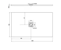 POLYSAN FLEXIA vanička z litého mramoru s možností úpravy rozměru, 150x90cm (5)