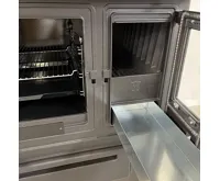 PLAMEN Sporák na tuhá paliva SLAVONAC N - L černý (2)