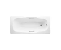 JIKA PRAGA Ocelová vana vč. madel, 170x80cm, bílá, 234374