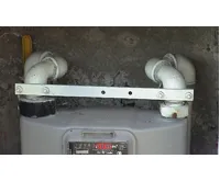 Rozpěrka k plynoměru plochá 250mm 1" pro G6 (1)