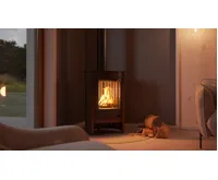 HS Flamingo Krbová kamna MASTERFLAMME ® Piccolo I, hnědá - sametová (19)