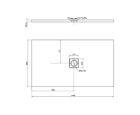 POLYSAN FLEXIA vanička z litého mramoru s možností úpravy rozměru, 140x80cm (4)