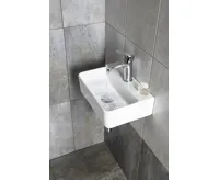 SAPHO GERDA keramické umývátko, 36x25cm, bílá (7)