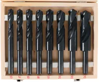 BGS Vrtáky HSS 13,0-25,0 mm, osazené, sada 8 dílů BGS Vrtáky HSS 13,0-25,0 mm, osazené, sada 8 dílů