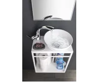 SAPHO ASTER keramické umývátko na desku, Ø 28cm, bílá (3)