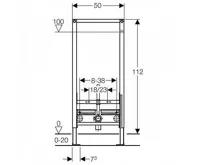 Geberit Duofix pro bidet do sádrokartonu (1)