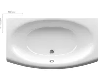 Ravak Vana EVOLUTION 170x97 snowwhite (1)