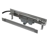 ALCAPLAST Odtokový systém pro zabudování do stěny, kryt pro vložení obkladu, osvětlení rainbow APZ5-TWIN+AEZ124-650