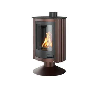 HS Flamingo Krbová kamna MASTERFLAMME ® Piccolo II, hnědá - sametová