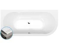 POLYSAN VIVA L SLIM asymetrická vana 175x80x47cm, bílá POLYSAN VIVA L SLIM asymetrická vana 175x80x47cm, bílá