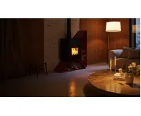 HS Flamingo Krbová kamna FLAMINGO DELUXE ® KAMPA pravá, červená (12)