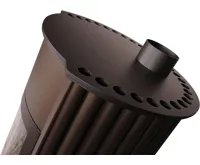 HS Flamingo Krbová kamna MASTERFLAMME ® Grande II, hnědá - sametová (11)